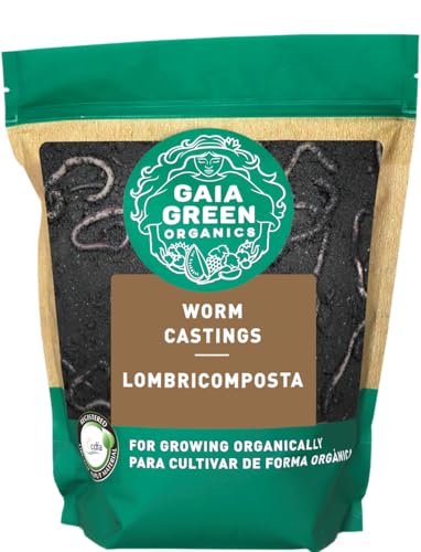 Gaia Green Power Bloom Fertilizer 2 kg Pouch High Phosphate Organic Blend for Maximum Flowering and Fruit Production in Professional Hydroponics and Traditional Soil Gardening