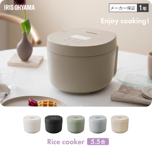 アイリスオーヤマ(IRIS OHYAMA) アイリスオーヤマ 炊飯器 IHジャー炊飯器 RC-ILA50-HC クレイベージュ の商品画像 1