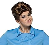 Brady Bunch Alice Adult Wig, One Size Fits Most Adults, Brown