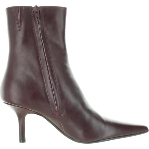 Steve Madden Steve Madden Women's Alston Ankle Boot, Burgundy Suede, 6.5