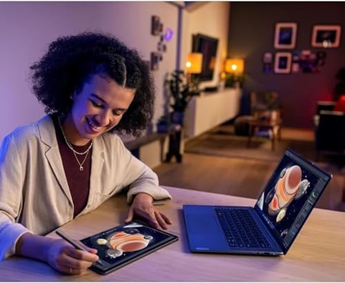 Image of Lenovo IdeaPad 15.6 inch FHD Touchscreen Business Laptop with Lifetime Web Office 365 - Intel 13th 10-Core i5 (Outperforms i7-1255U) - 24GB RAM, 2TB SSD - WiFi 6, 10HR Battery, 720p Camera
