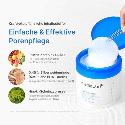 medicube Zero Pore Pad 2.0 Peeling Toner Pads for Pore Care - View 6