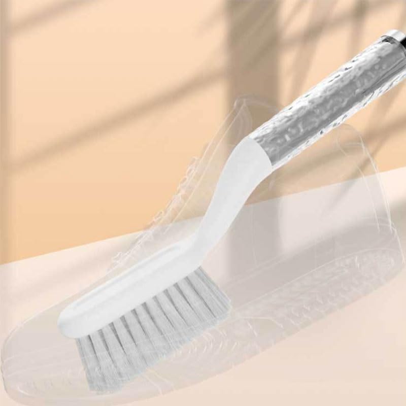 Shoe Brush with Soft Bristles Long Handle Multi Functional Household Cleaning