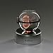 3d Crystal Ball Lamp Laser Engraving Image in the Ball LED Color Change Base (Pikachu)
