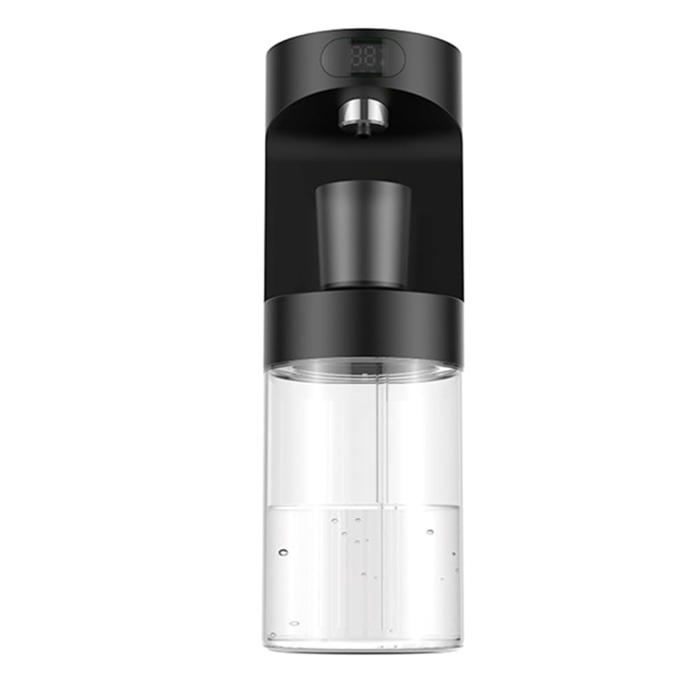 Distributeur de savon automatique noir pour harmoniser votre salle de bain zen