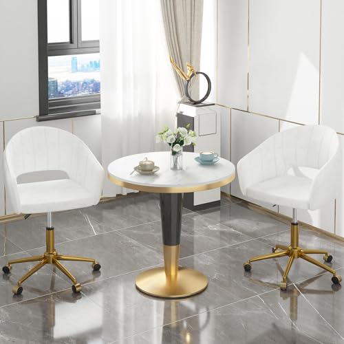 Sillón Terciopelo Blanco Perla Ajustable miniatura 6