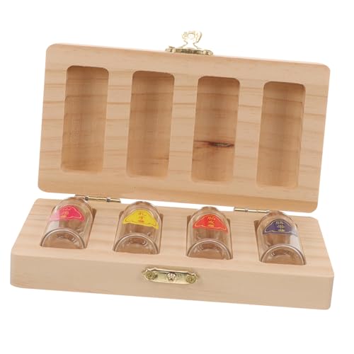 SUPVOX First Tooth Keepsake Box Baby Tooth Holder for Kids Fetal Hair Cord Storage Christmas Present for Toddlers