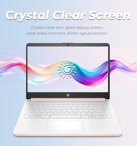 Image of HP 14″ Rose Gold Lightweight Laptop | Microsoft 365 & Copilot AI | Intel Processor | 4GB RAM Memory | 128GB SSD + 1TB Cloud Storag | Windows 11 | Portable Student Laptop
