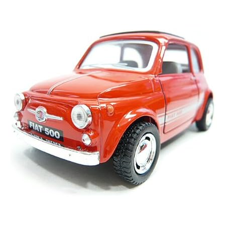 Amazon 1 24 フィアット500 赤 レッド ルパン愛用車 ミニカー ダイキャストカー おもちゃ