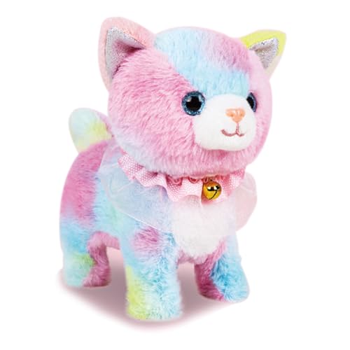 Jouet éducatif chaton marchant robot interactif pour l'éveil des jeunes chats et chatons curieux