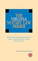 2014 The Virginia Notary Law Primer 159767138X Book Cover