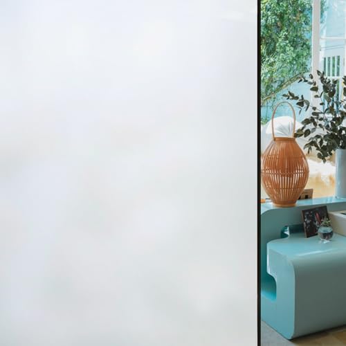 Homewell Raamfolie HR++ - 60 x 300 cm - Zonwerend & Isolerend - Anti-Inkijk Privacy Folie - Statisch Melkglas voor HR++ Glas - Inclusief Rakel - Warmtewerend