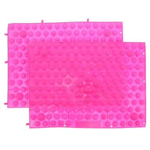 VERDANVERSE 2 Pezzi Tappetino Per Massaggio Morbido Antistress Tappetino Per Agopressione