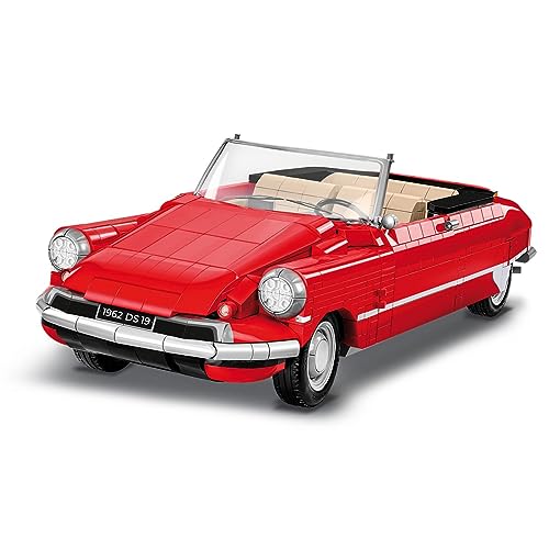 COBI Cars escala 1:12 Citroën DS 19 decapotable rojo