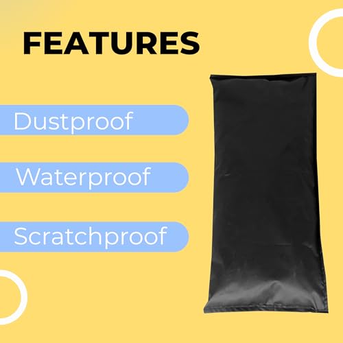 Image of Keyboard Dust Cover Sleeve Bag for Universal Keyboard - Productive Case for Wireless /Wire Computer /Gaming PC Keyboard's Compatible with Razer /Das /Havit /Apple