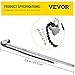 VEVOR 24 Inch Pipe Chain Wrench Heavy Duty 6.7 Inch Chain Wrench