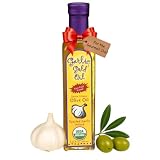 Garlic Gold Organic Extra Virgin Olive Oil Infused with Toasted Garlic
