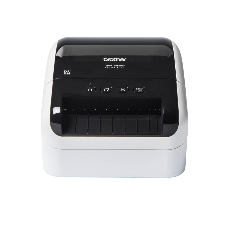 Brother QL-1100c Stampante Per Etichette [cd] Termica Diretta 300 X 300 Dpi 110 Mm/s Cablato (brother Ql1100 Label Printer)