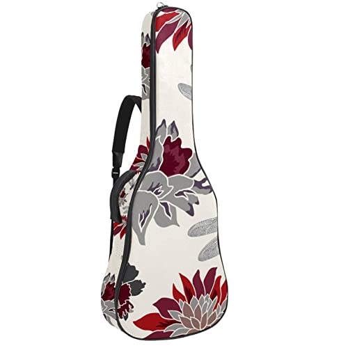 Housse de transport étanche pour guitare avec bandoulière réglable, Multicolore 03., 42.9×16.9×4.7 in, Organiseur de sac - Les Beatles, Paul McCartney, John Lennon, RIngo Starr, George Harrison Housse de transport étanche pour guitare avec bandoulière réglable, Multicolore 03., 42.9x16.9x4.7 in, Organiseur de sac