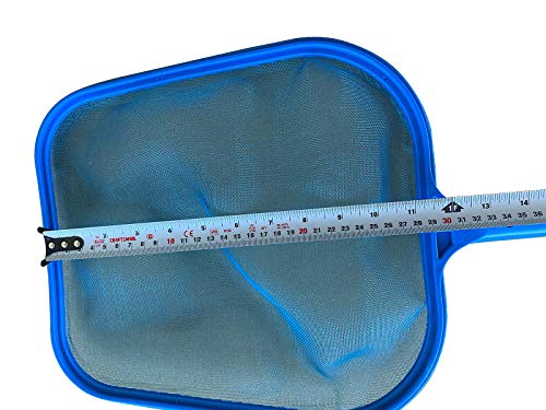 Fibropool Leaf Skimmer Net With Extendable Aluminum Pole - Ultra Fine Mesh Rake For Cleaning Swimming Pools, Spas, Hot Tubs And Fountains - Pool Maintenance Accessories #TOP4