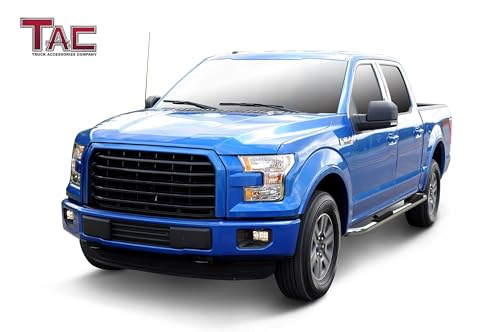 Estribos Laterales de Acero Inoxidable para Ford F150 y Super Duty miniatura 3