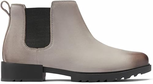 Miniatura 2 de SOREL Botas Chelsea Emelie II para mujer, botas de lluvia de cuero impermeables