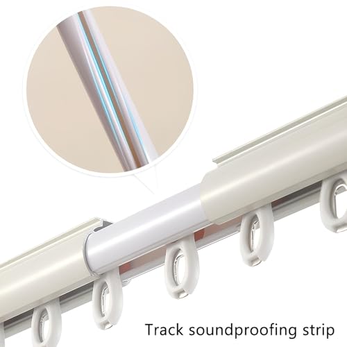 Cloisons de séparation et placards avec rail double blanc 370cm - 4