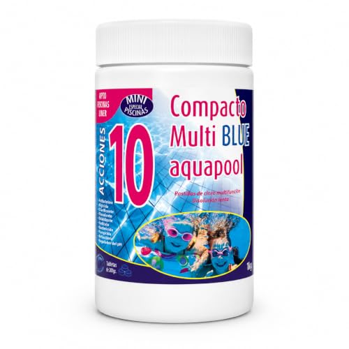 Cloro Mini Piscinas Aquapool (Tabletas 20 Gramos 10 acciones) 1 kg   Apto para POLIÉSTER/Liner