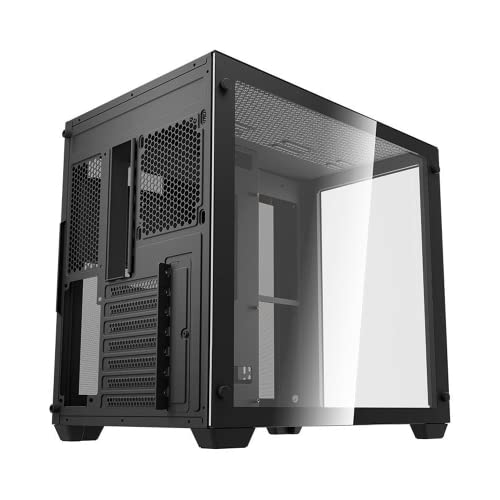 Gabinete Gamer Aigo DarkFlash C285, Lateral de Vidro, Preto, C285-BK