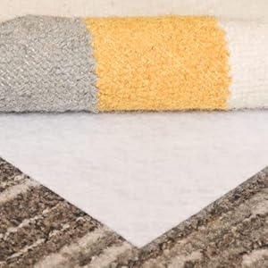 Slip-Stop Magic Stop Rug on Carpet Non-Slip Rug Pad for Area Rugs and Runner Rugs, USA-Made Rug Gripper for Carpet Over Carpet Keeps Rugs in Place On Carpet 5 x 7 ft