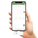 Reflex Portable mini High-Accuracy USB Breathalyzer | Single Sensor | Compatible with iOS and Android Devices | Personal Use & Home (USB-C Connector with Adapter for Older iPhone)