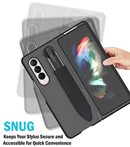 Soporte universal para lápiz capacitivo con acabado minimalista para fundas de Samsung Z Fold 4