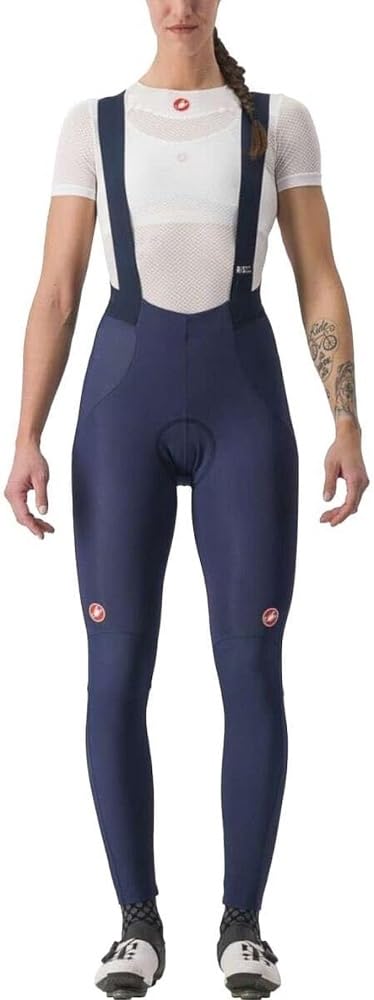 CASTELLI 4520563-424 SORPASSO ROS W BIBT Cycling bib Shorts Women's Belgian Blue/Silver Reflex Size S