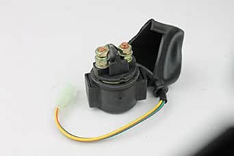 Ahl Per Moto Atv Relè Solenoide Avviamento AHL Per Polaris Sawtooth 200 Quad 2006-2007 E Honda CX500 1978-1982 Cyleto Solenoide Avviamento - Foto 2