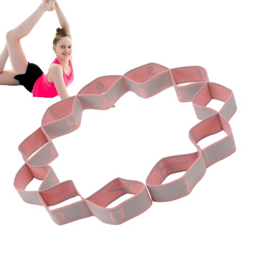 Correa de estiramiento de yoga para aliviar la rigidez muscular de las piernas