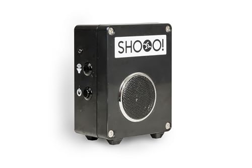 SHOOO Heron Deterrent for Ponds. Heron Scarer. The Effective Heron Decoy Alternative. Uses Natural Distress and Predator Calls. Battery Operated with No Trailing Leads
