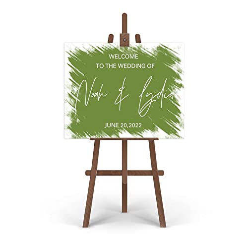 Panneau de calligraphie pour mariage personnalisé haut de gamme - 3