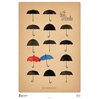 12X8 INCHES THE BLUE UMBRELLA MOVIE POSTER PRINT APPROX SIZE