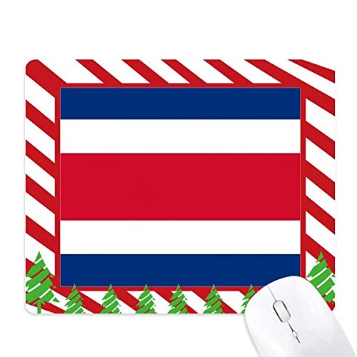 Drapeau du Costa Rica tapis de souris design pour coin télétravail
