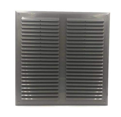 Graphite Air Vent Grille 350mm x 350mm with Fly Screen Ventilation Cover 14" - Image 2