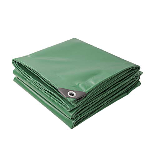 Preisvergleich Produktbild Abdeckplane Gewebeplane Schutzplane Gartenmöbel Plane doppelseitig mit PVC beschichtetes Tuch 100% wasserdicht, UV-beständig, hohe Beanspruchung, 500G / m², 0,42 mm (Color : 2X3m)