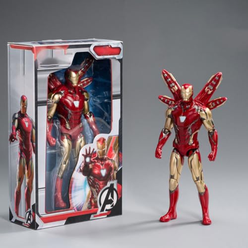 Image of HiPlay ZD Toys Collectible Figure Full Set: 7-inch Simple Articulated - Iron Man MK85, Normal Version, Miniature Action Figurine PTBGTX