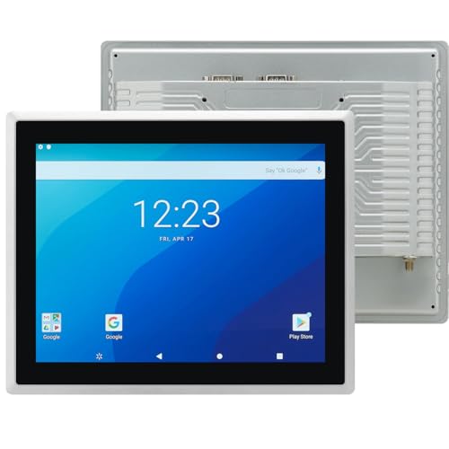 Image of 12.1-Inch Touchscreen Monitor,Ratio 4:3 Embedded Industiral Touch Screen Tablet with IP65 Front,WiFi & BT,Android 12 RAM 8G & ROM 128G Suitable for kiosks /Automation /ATM