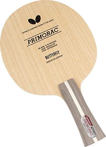Primorac Blade - Butterfly Table Tennis Blade - 5-ply All-Wood Bl...