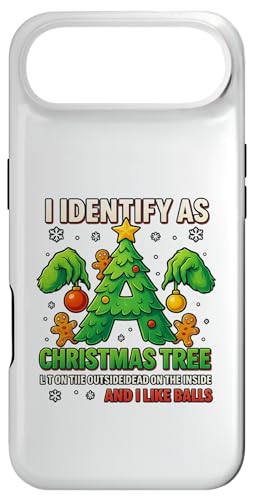 I Identify As A Christmas Tree Lit On The Outside Dead On X}zP[X iPhone Air p