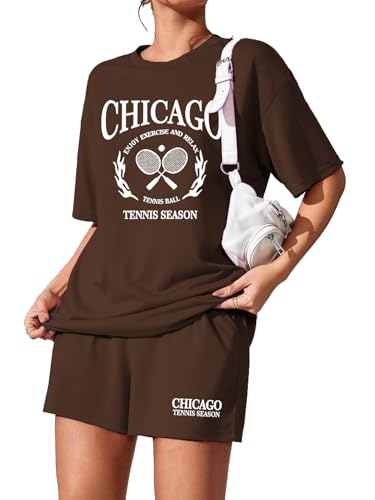 Image of KSHS Women Cotton Night Suit Top & Shorts Set | Loose Fit Printed Nightwear Co Ord Set Stylish Western | Soft Breathable Sleepwear Shorts with Pocket for Women
