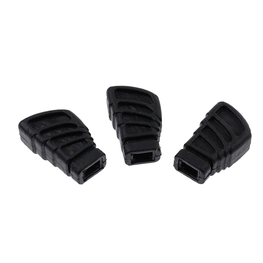 3pcs Schlagzeughocker Drumhocker Drum Hocker Gummifüßen, 3 Größen - Groß