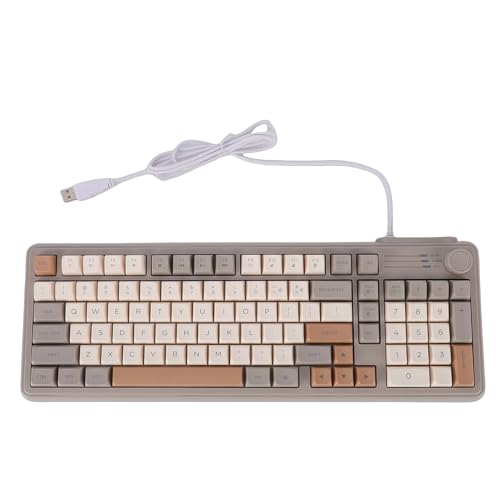 Clavier filaire RVB ergonomique Bewinner à touches lumineuses et rétroéclairage multicolore PC