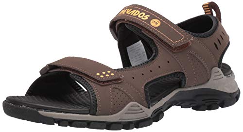 Nevados Men's River Sandal, Brown/Taupe, 13 Medium US