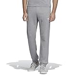 adidas hose grau rosa Elastic waistband adidas Herren Trefoil Pant Sport Trousers, medium Grey Heather, XL